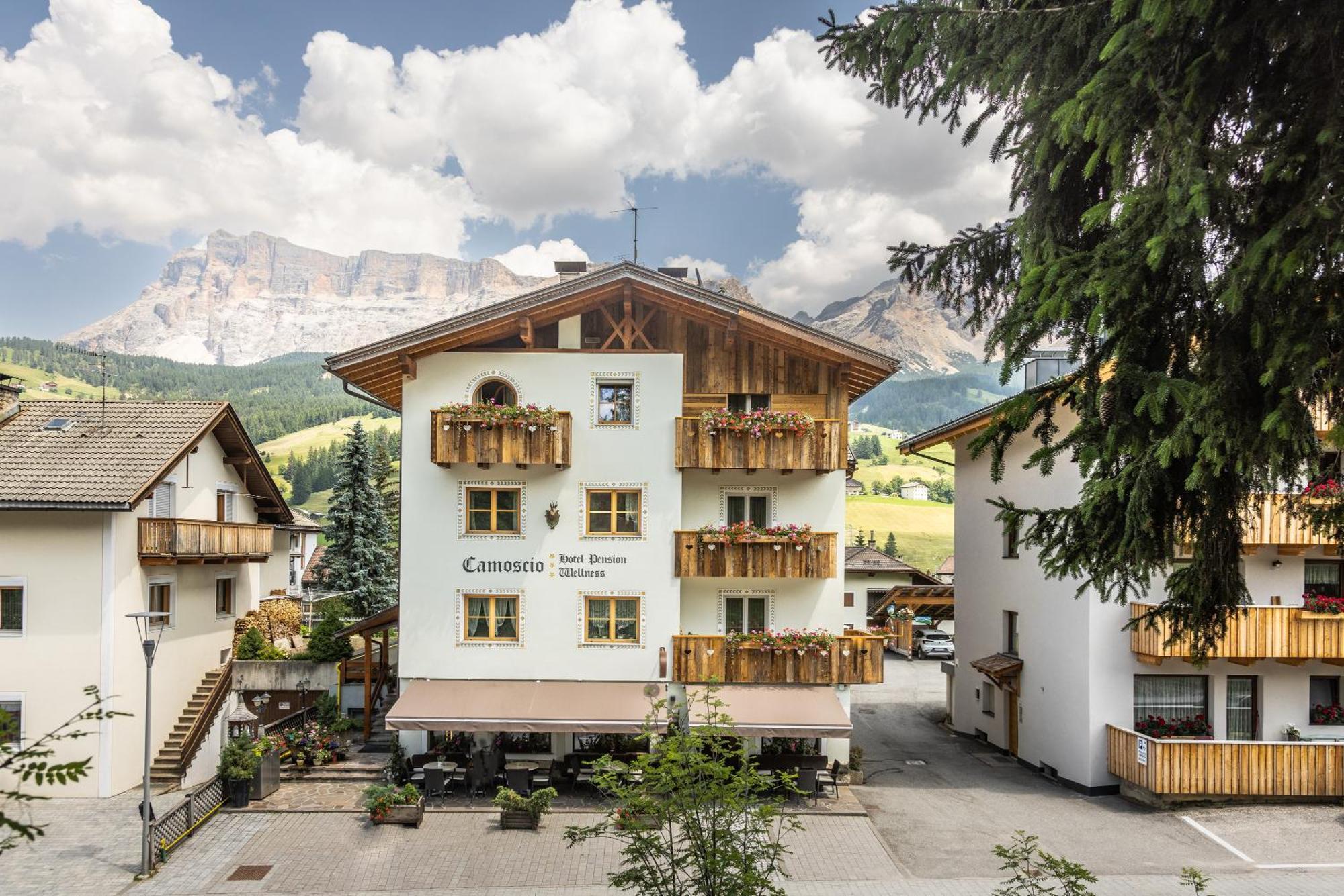 Pensione Camoscio La Villa  Esterno foto
